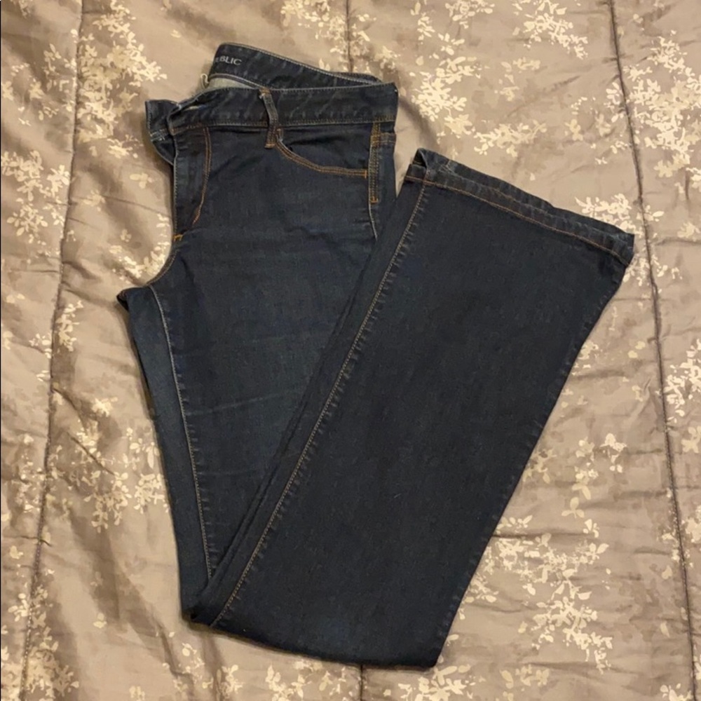 Banana republic boot cut jeans